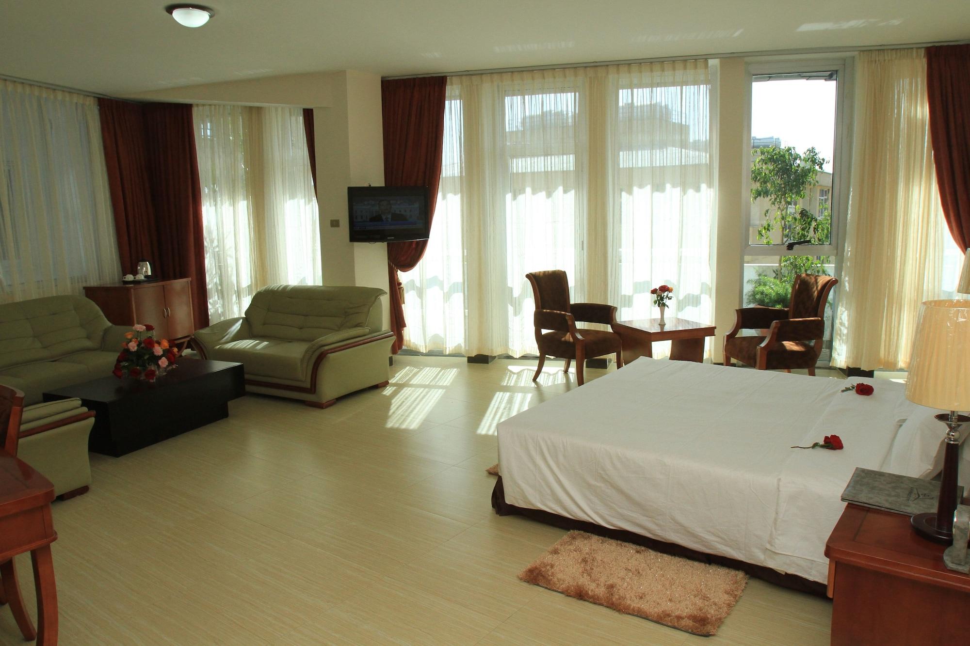 Aphrodite International Hotel 亚的斯亚贝巴 外观 照片